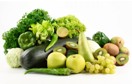 Правильне харчування зеленими продуктами